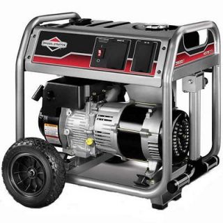   4375 Watt 250cc Gas Powered Portable Generator With CHAMPION Wheel Kit