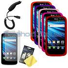   Silicone Covers Skins Cases Film Car Charger LG G2x Optimus 2x