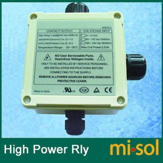   power relay 220V for electrical heating for solar water heater system
