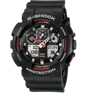 Newly listed Authentic Casio G Shock Ana Digi Black GA100 1A4 Watch