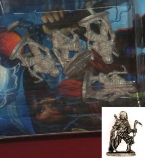 Ral Partha DH 163 Ninja with Kusarigama (4) 25mm Miniatures Assassins 