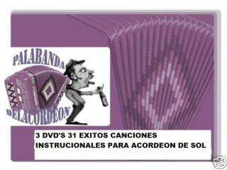 GABBANELLI O HOHNER SOL CANCIONES EN SOL 3 DVDS SUPER EXITOS, FREE 