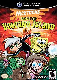 Nicktoons Battle for Volcano Island GAMECUBE (Used, Complete)