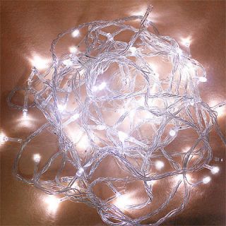 Hot White 10M 100 LED Christmas Wedding Fairy Party String Lights 