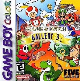 Game & Watch Gallery 3 (Nintendo Game Boy Color, 1999)