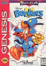 Bonkers (Sega Genesis, 1994) unopened still in plastic rap.