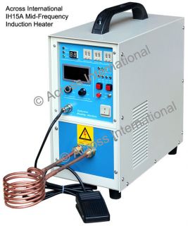   30 80KHz Mid Frequency Induction Heater Heating Melting Furnace System