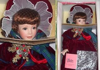 PARADISE GALLERIES PORCELAIN DOLL NOELLE NEVER OUT OF BOX