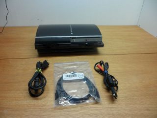 Sony PlayStation 3 80 GB (NTSC   CECH E01) BACKWARDS COMPATIBLE