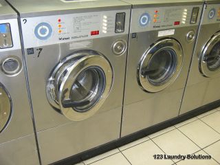Ipso 18lb Front Load washer 3ph Stainless Steel