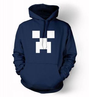 Minecraft Creeper game fan Hoodie xbox wii game player pullover 