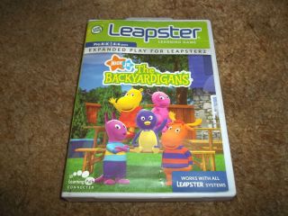 LeapFrog Leapster Learning Game Cartridge Nick Jr The Backyardigans in 