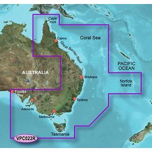 GARMIN AUSTRALIA VPC022R   East Coast Australia   SD Card MAPS 