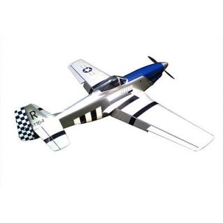 81in 30CC Gas(Gasoline)/​Nitro Giant Scale P 51 Mustang Warbird RC 