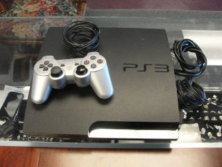 Sony PlayStation 3 Slim 160 GB Charcoal Black Console (NTSC   CECH 