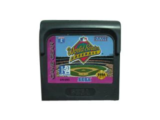 World Series Baseball (Sega Game Gear, 1993) ~Sports ~1 or 2 Players 