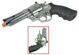 TSD Green Gas N BB Airsoft 357 Revolvers HG132C HandGuns Pistols Metal 