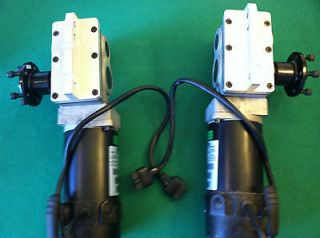 Invacare TDX SP left and right motors with gearboxes for wheelchair