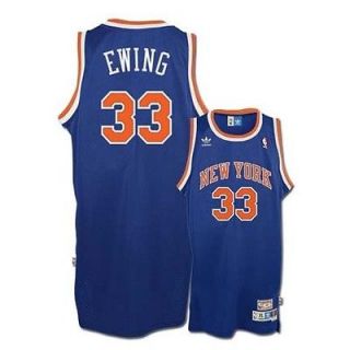 Patrick Ewing New York Knicks Blue Retro Swingman adidas NBA Jersey