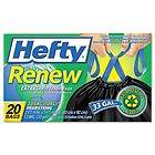NEW Hefty® Renew Recycled Kitchen & Trash Bags, 33 gal.