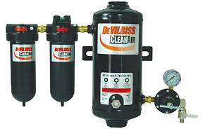 DeVilbiss 3 Stage Desiccant Air/Water Dryer Filter