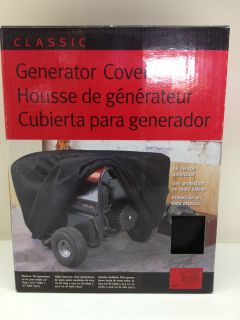 GenTran Generator Cover Medium   Black Part # 79527 Fits up to 3000 