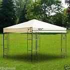 New Large Steel Frame Grill Gazebo Outdoor Bar Vented Hard Top Roof 8 