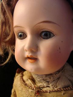 German Floradora Doll, Bisque Head, China Face and Hands 12.5 