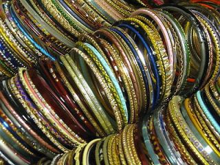 Indian Bangles Assorted Lot 30pc Glass Jewelry Indian Pakistanii