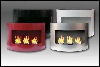 New Fireplace RIVIERA Bio Ethanol Gel Fire Place Various Colours