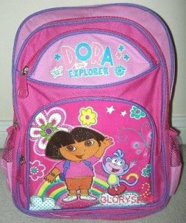 New Large DORA THE EXPLORER Girls Backpack/Schoo​l Bag 40 x 30 x 
