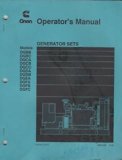   Cummins / Onan Diesel Generator / Genset   Mfg. 2004   Load Tested