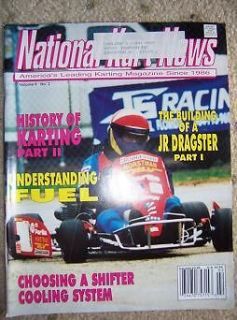 1995 Natl Kart News Go Karting Magazine Jr Dragster r