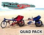   RECUMBENT CYCLING TANDEM BICYCLE TRICYCLE QUAD PACK 