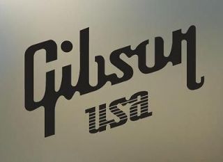 GIBSON USA guitar vinyl Decal sticker any size color surface 