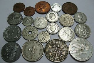 Newly listed LOT 20 WORLD COINS MEDAL SWISS 700 UK HALF CROWN HONG 
