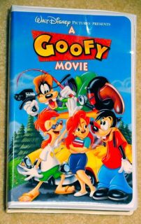 Disney Goofy   Max A Goofy Movie VHS Tape