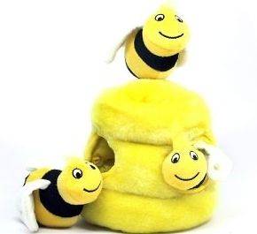   Bee Large Interactive Dog Toy Plush Puzzle for Dogs Learning Game