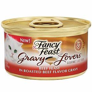 Fancy Feast Gravy Lovers Gourmet Cat Food, Canned, Beef 24 ea