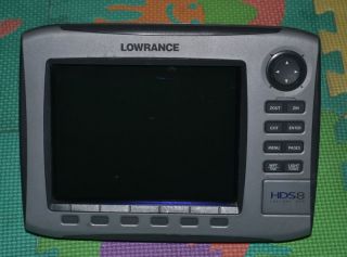 Lowrance HDS 8 Fishfinder/GPS Chartplotter