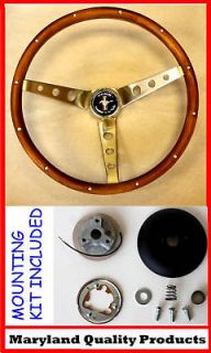 wooden steering wheel in Car & Truck Parts