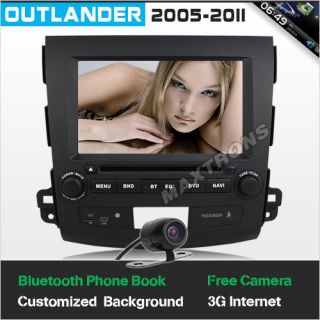  Outlander Autoradio headunit Car DVD GPS Navi TV Free Camera Ant