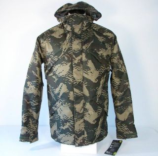 Burton Mens Hooded Camo Winter Coat Parka NWT $339