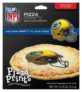 NFL Green Bay Packers ~ Edible Pizza Prints Customize Your Pizza Today 