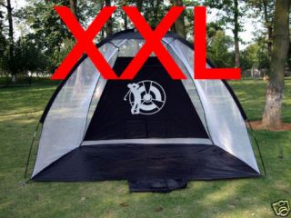 New XXL GOLF Practice Driving Hitting NET Cage Training Mat Aid driver 