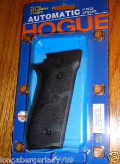 HOGUE RUBBER GRIPS 4 TAURUS PT 92 99 100 101 3pc GRIP SET WITH OR W/O 