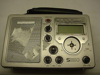 Grundig S 350 for parts not working, sold as pictured.