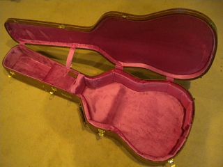   Custom Shop Lifton Type Acoustic Guitar Case 4 Gibson Or Martin