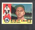 1960 TOPPS Baseball #315 BOBBY SHANTZ (TOUGH)​
