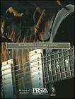 THE 2005 PRS GUITAR AD 8X11 PAUL REED SMITH BUILD IT GUITARS 